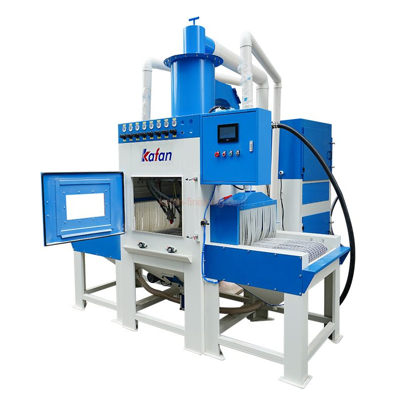 Automatic Sandblasting Machine, Pass Thru Conveyor Sandblaster Buy
