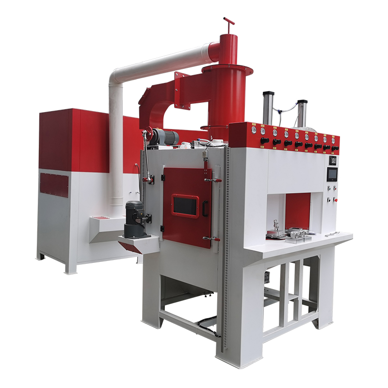 Rotary Indexing Automated Sandblasting System